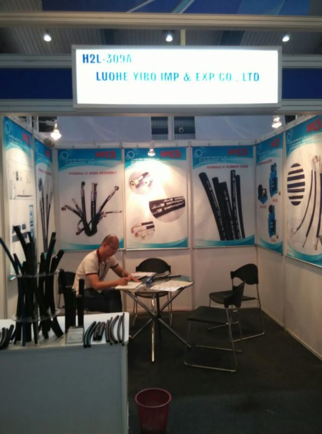 Luohe Yibo Imp&Exp Co.,Ltd. attended the EXCON 2015 India